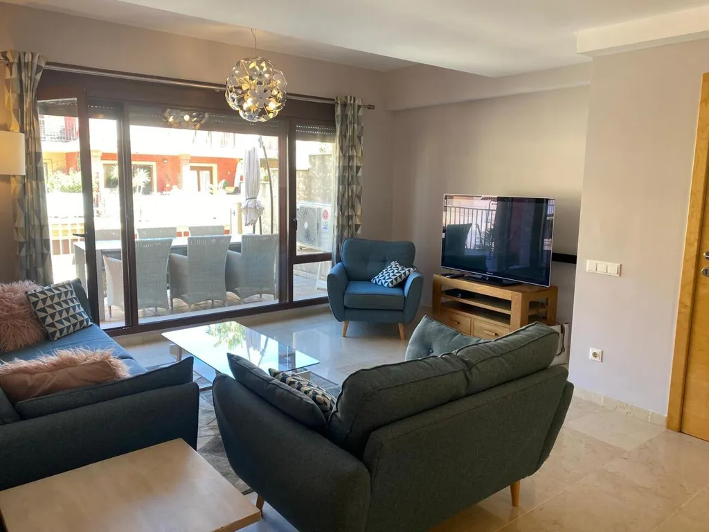 Soggiorno - Duplex Apartment with Pool in La Fustera, Benissa
