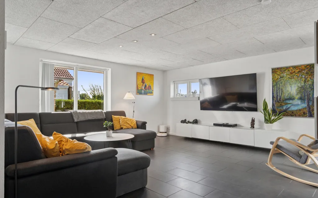 Séjour - Eco-Friendly Villa with Solar Panels in Kollund