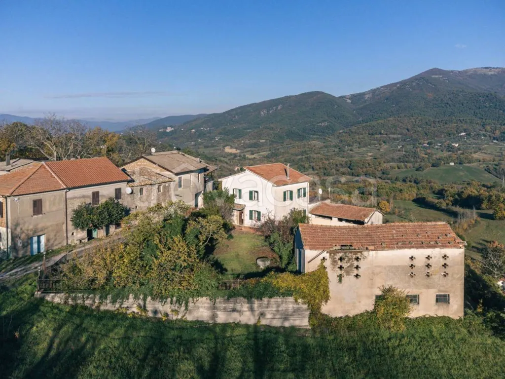 Vue aérienne - Rustic Villa to Renovate with Panoramic Terrace in Configni