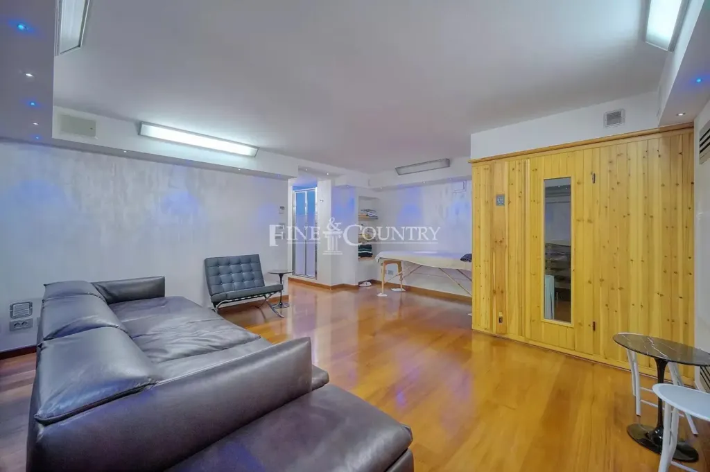 Soggiorno - Penthouse Villa with Sea View at Monaco Border