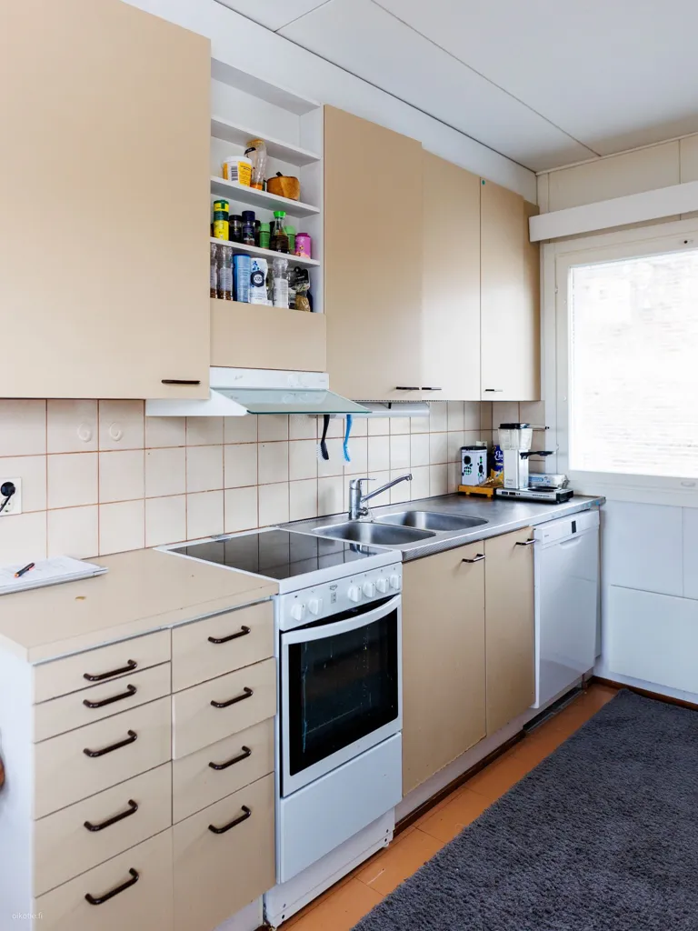 Cuisine - Terraced House with Balcony in Imatra