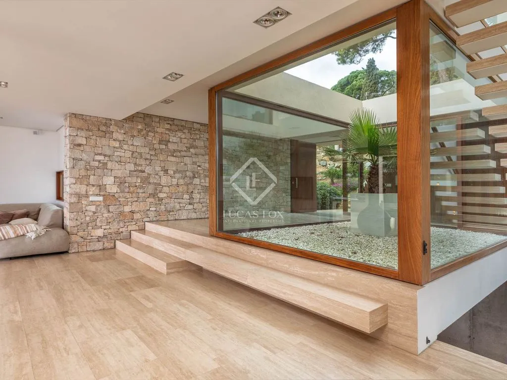 Séjour - Architectural Villa with Sea View in Aiguablava