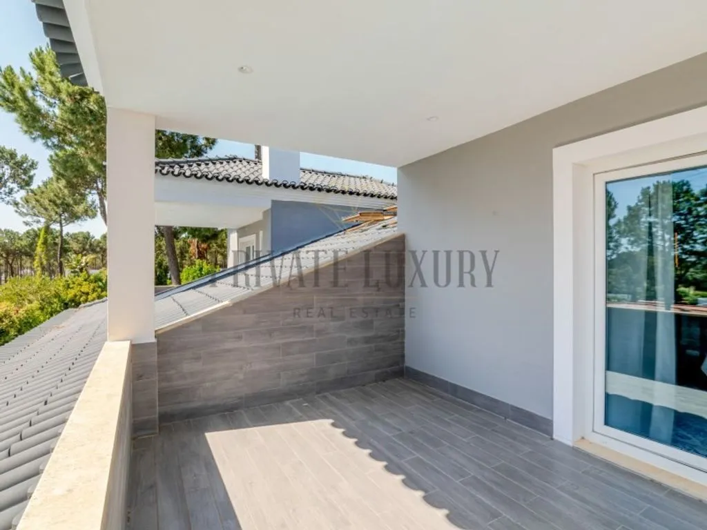 Terrace - Luxury Villa with Pool in Herdade da Aroeira