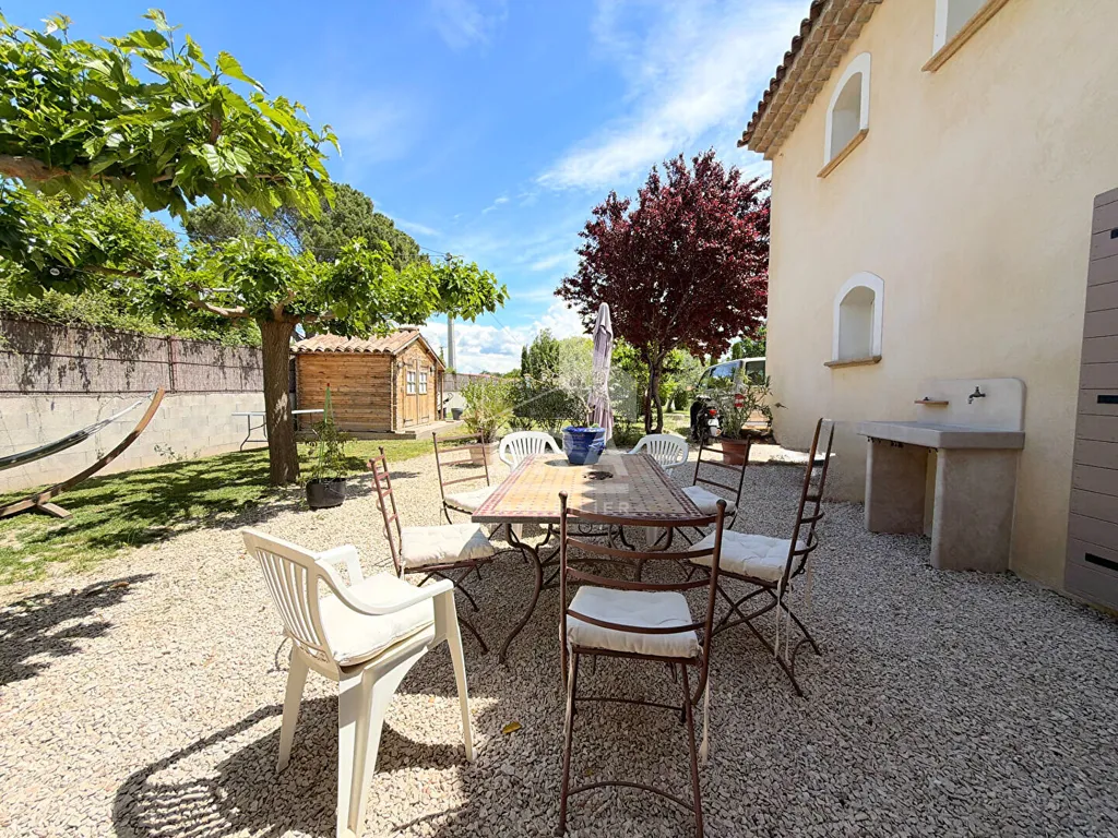 Terrasse - Mas de caractère avec jardin à Villelaure
