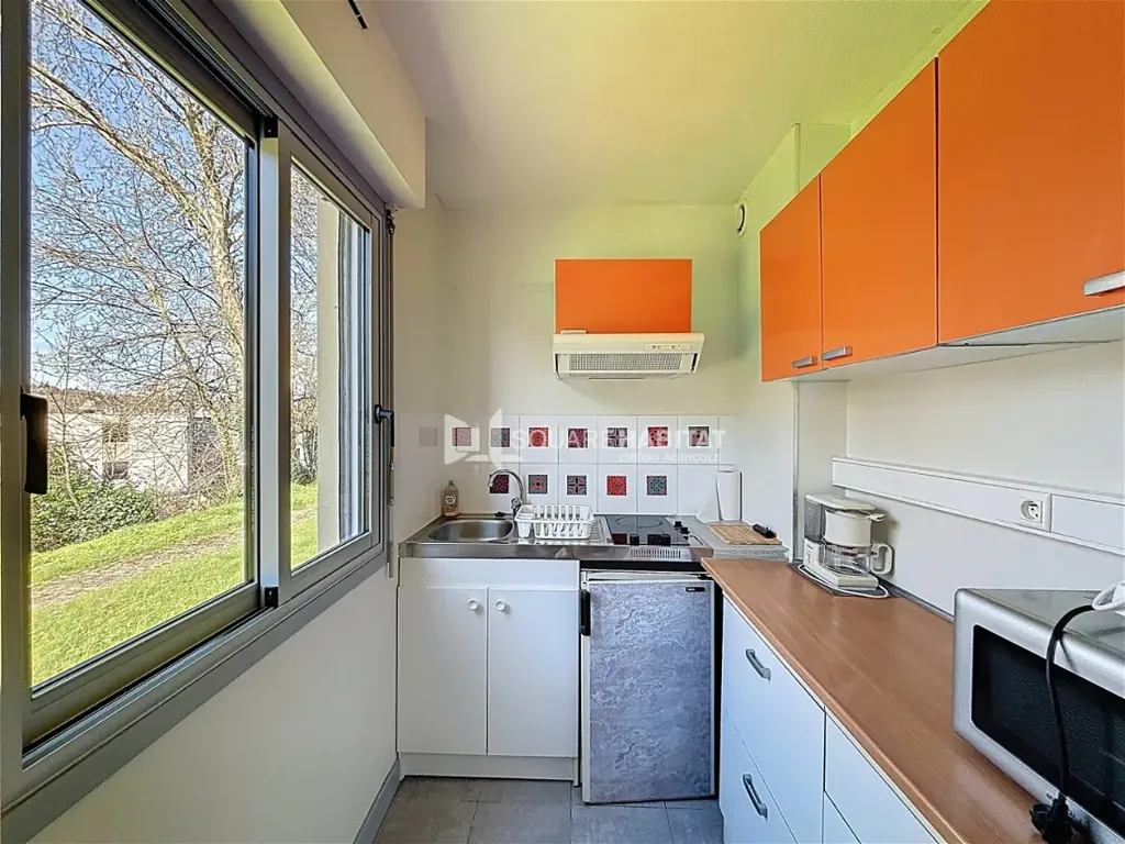 Cuisine - Studio Meublé avec Parking à Quimper