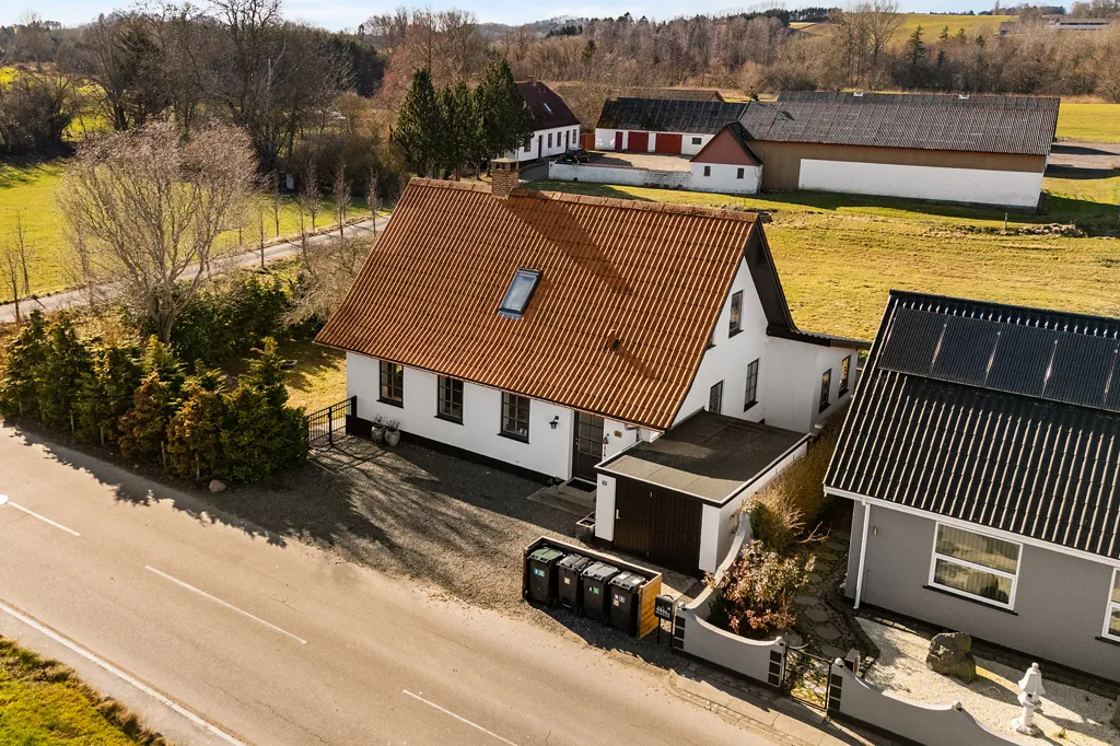 Vue aérienne - Maison 5 pièces à Holbæk