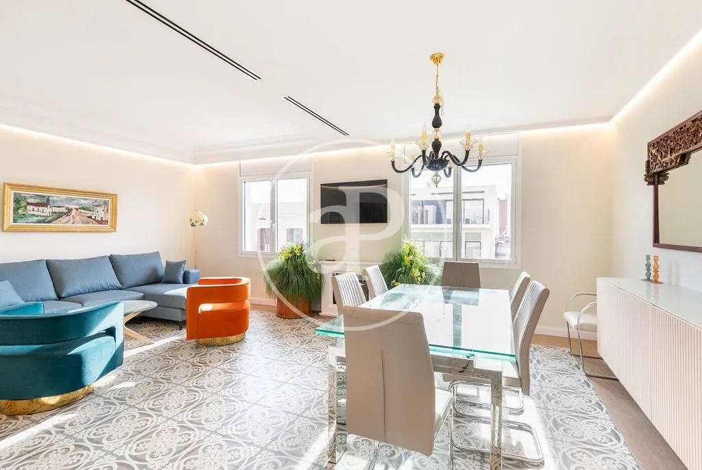 Séjour - Luxury Flat with Balcony on Consell de Cent, Barcelona