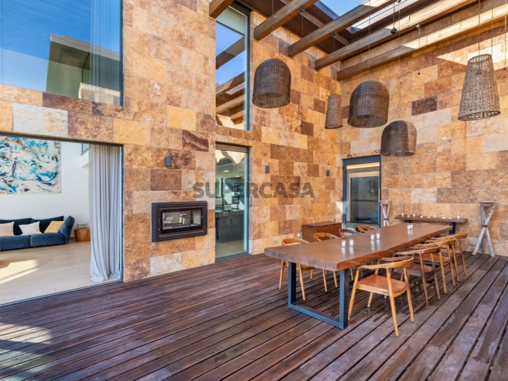 Terrace - Modern Villa with Sea View in Troia Resort