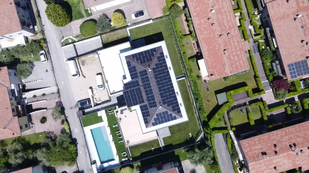Vue aérienne - Apartment with Pool in Lazise