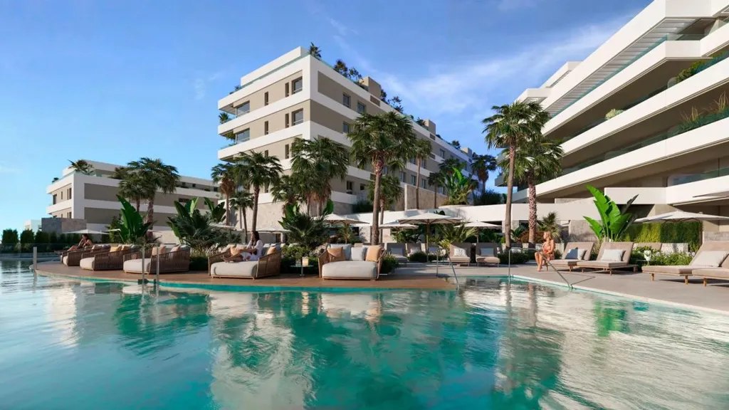 Piscine - New Build Apartments with Infinity Pool in Mijas Costa