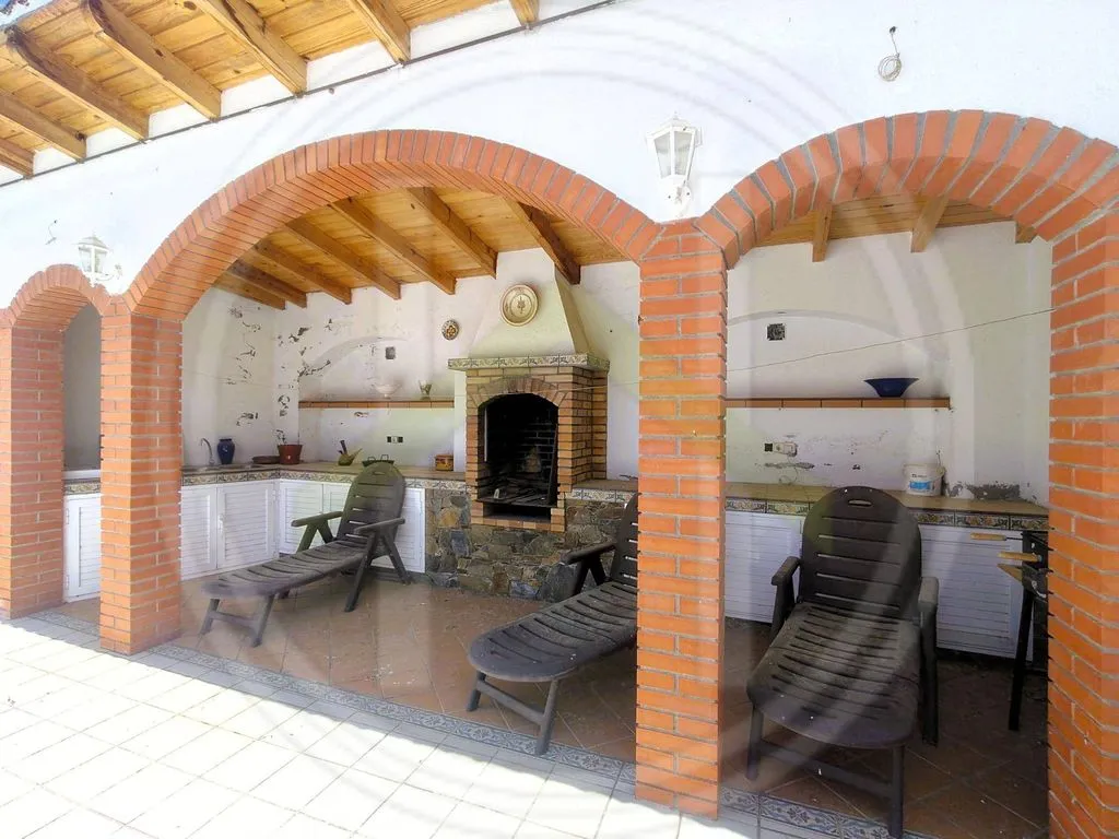 Terrasse - Luxury House with Pool in Cànoves i Samalús
