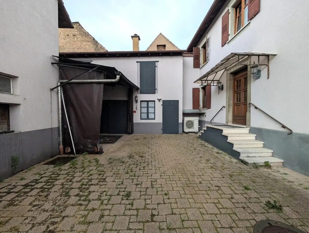 Jardin - Maison avec Dépendances et Garages à Duppigheim