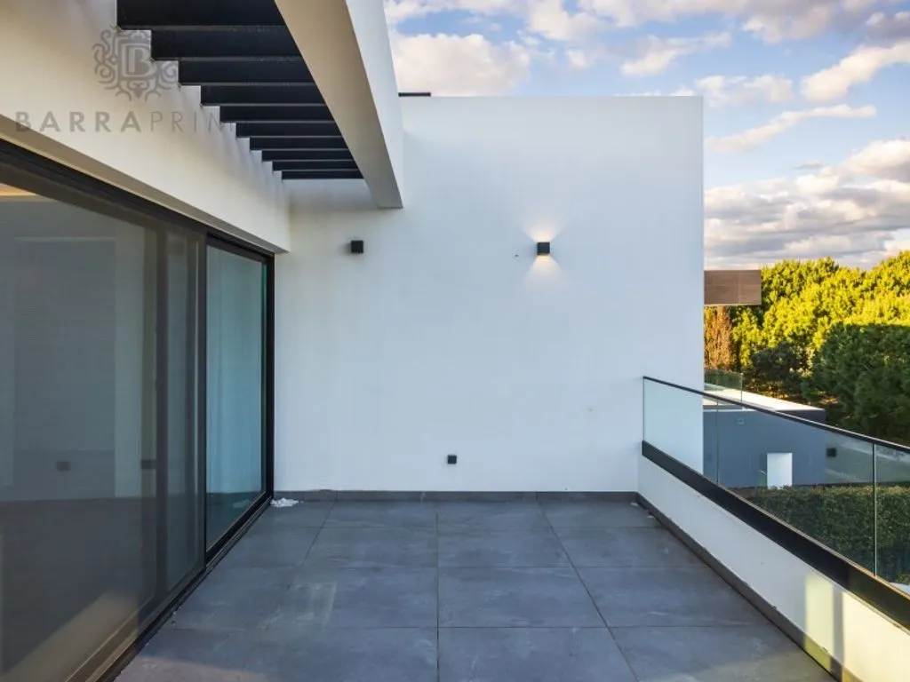 Terrace - Contemporary Villa with Golf View in Vilamoura