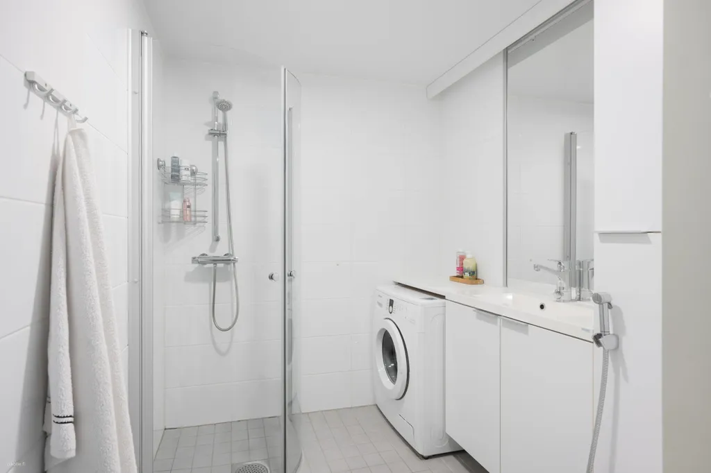 Salles de bain - Apartment with Garden in Vantaa