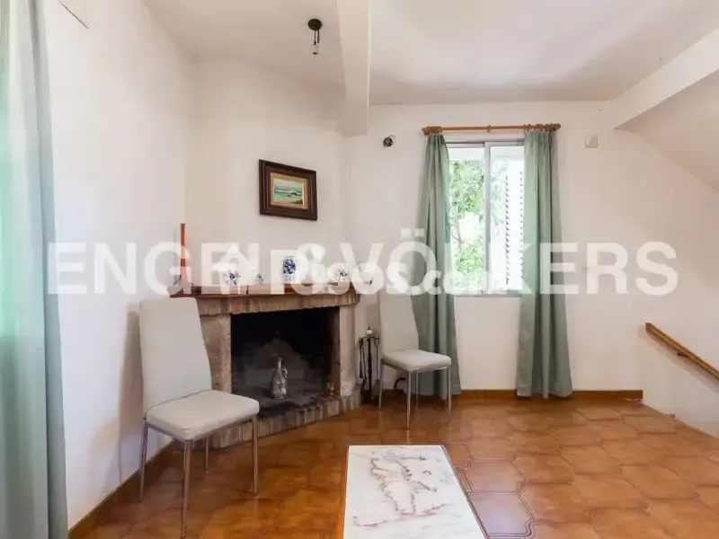 Séjour - Rustic Chalet with Pool in Montserrat