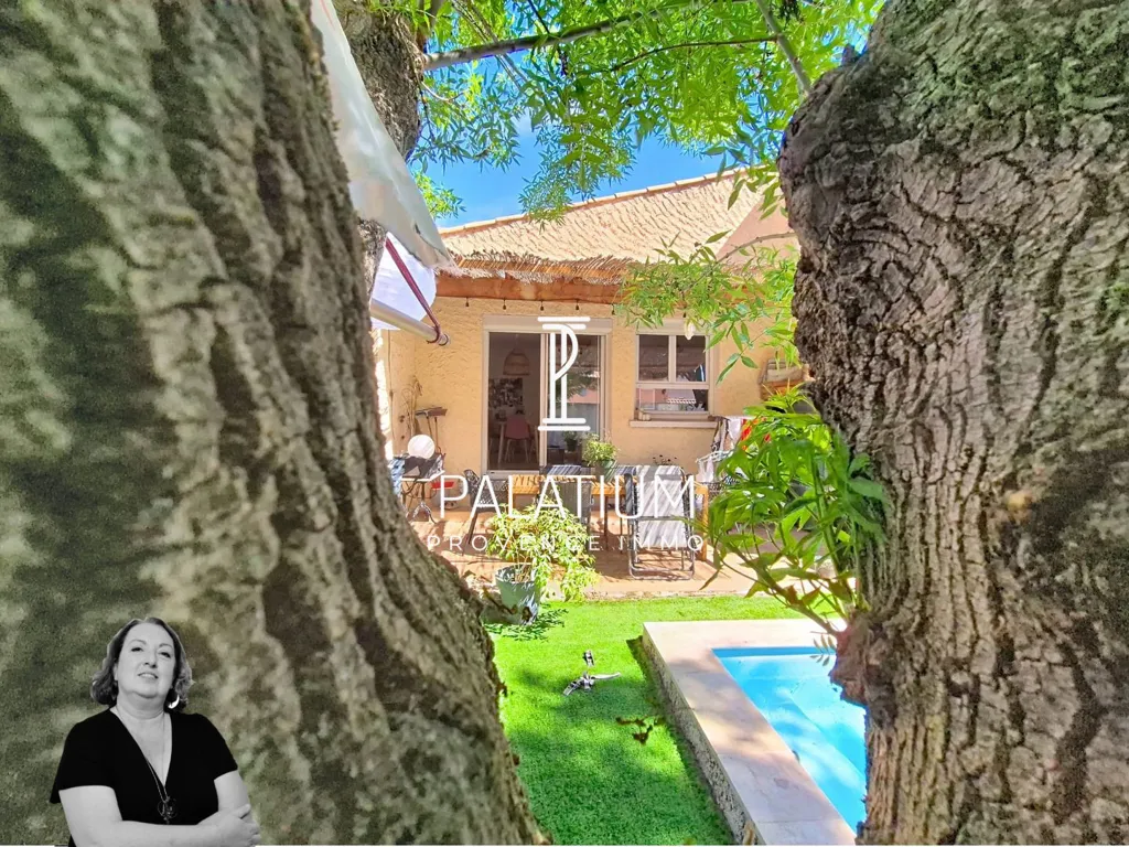 Jardin - Maison de Plain-Pied avec Piscine à Salon-De-Provence