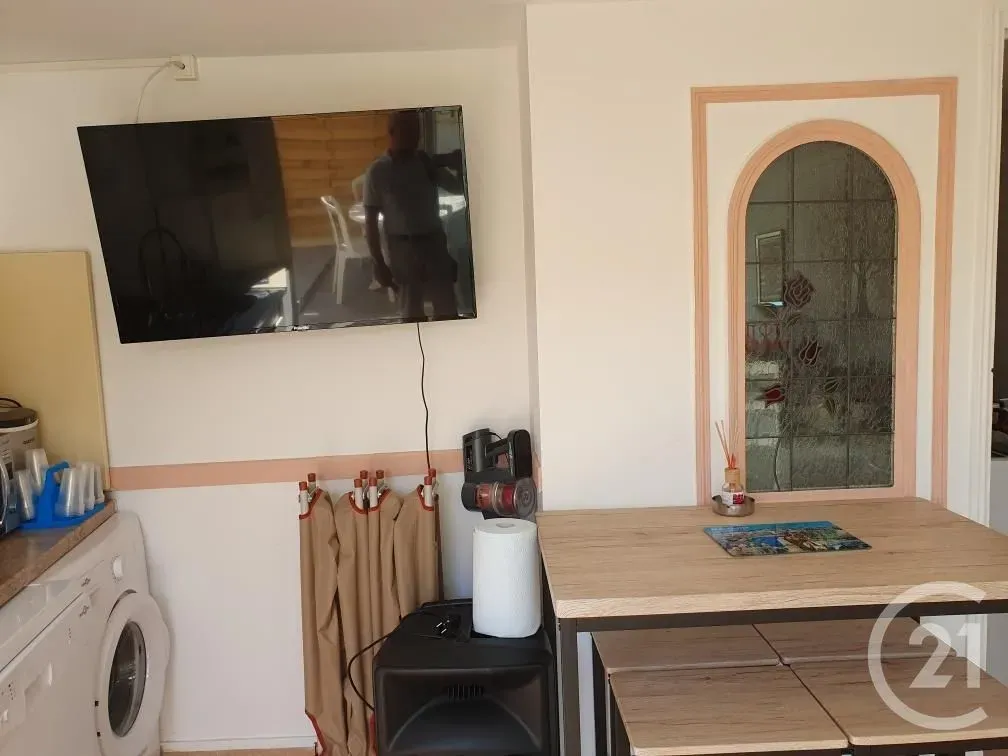 Köök - Studio with Terrace in Marignane