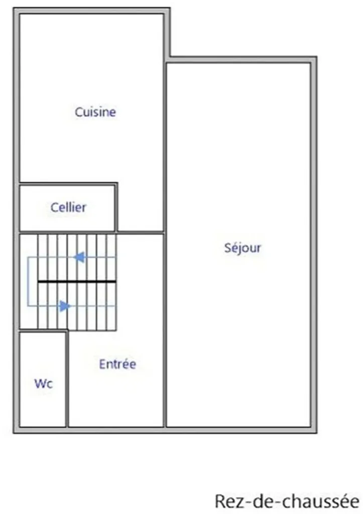 Planimetria - House with Garden and Garage in Eysines Migron
