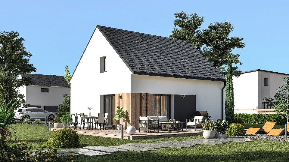Maison à Construire avec Jardin à Les Iffs