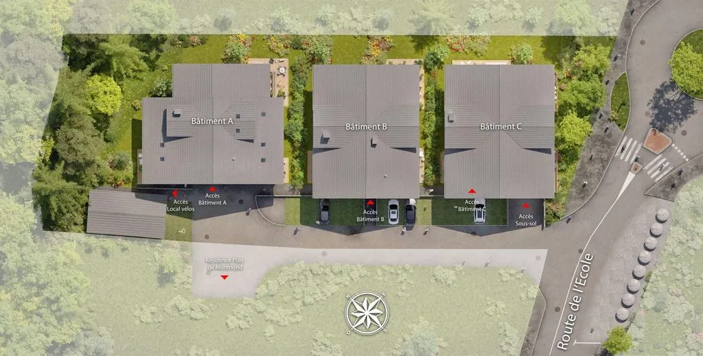 Plan - Appartement Luxe avec Balcon à Montriond
