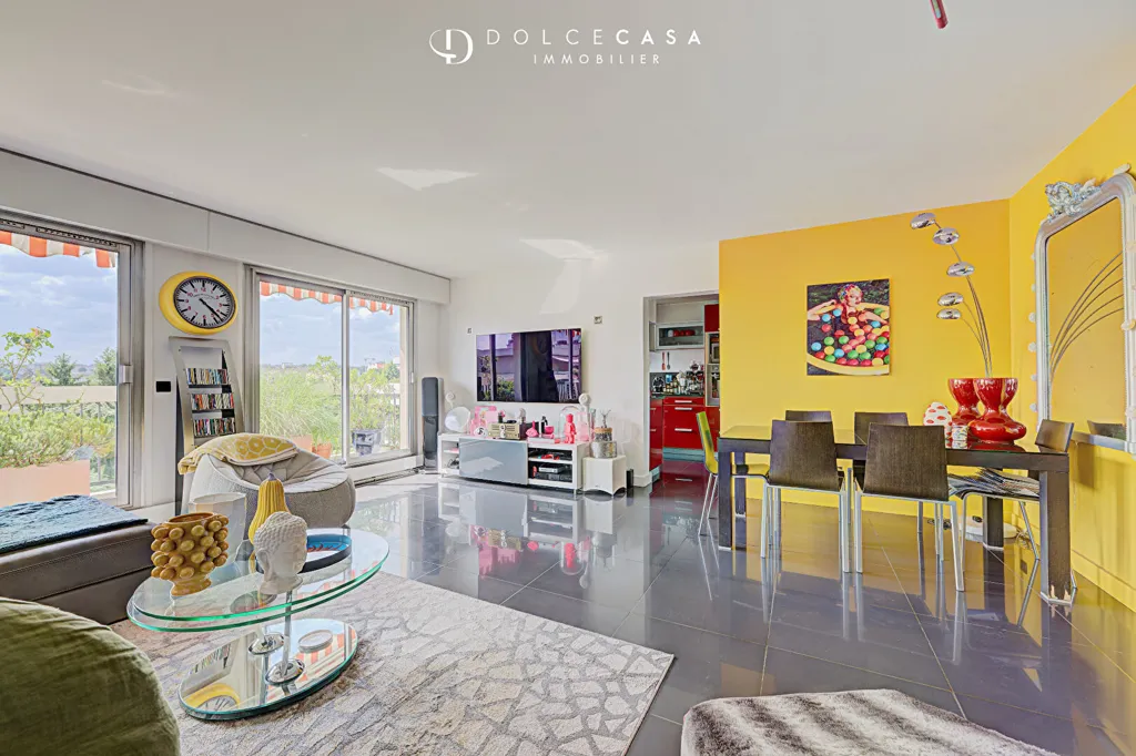 Soggiorno - 4-Piece Flat with Terraces and Panoramic View