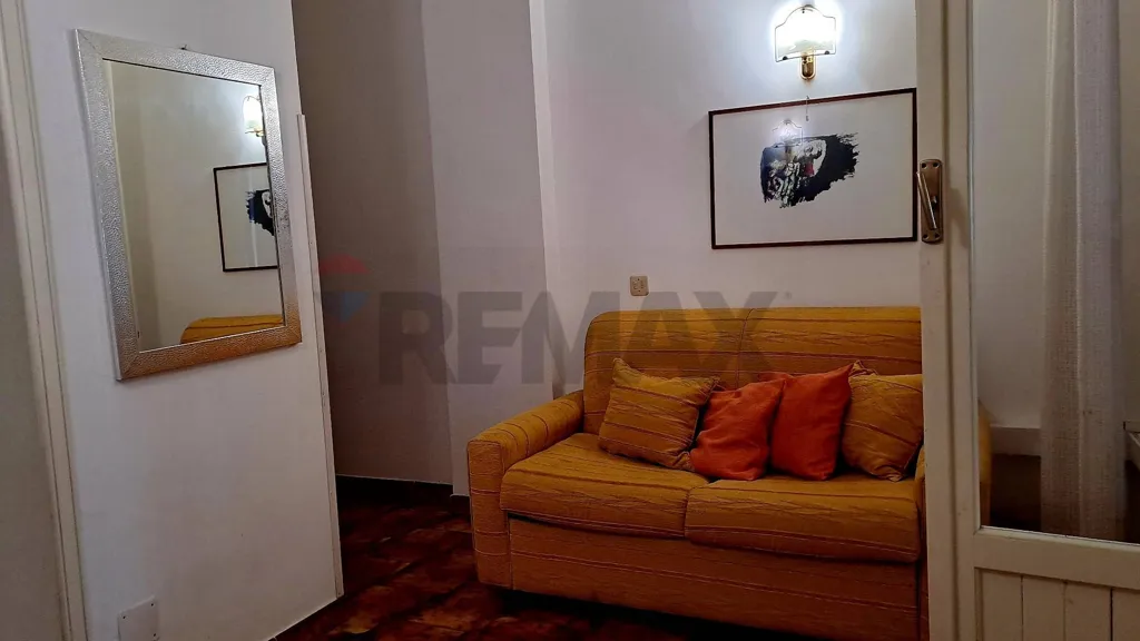 Living Room - Apartment with Sea View in Mondello