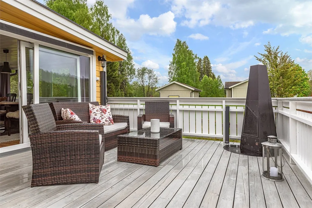 Terrasse - Cottage with Large Garden in Sparsnäs