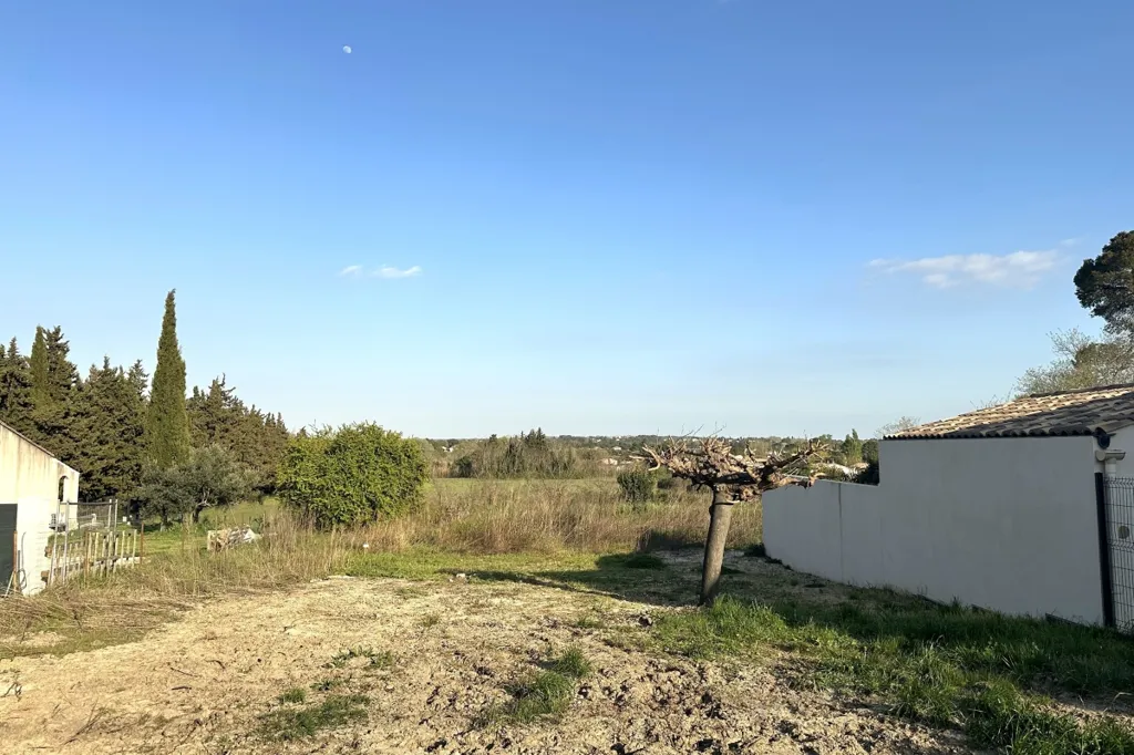 Jardin - Terrain Constructible à Montaren près d'Uzès