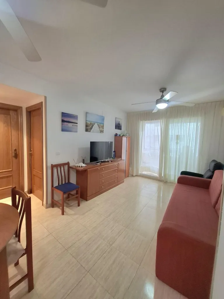 Séjour - Apartment with Private Pool in Marina d'Or