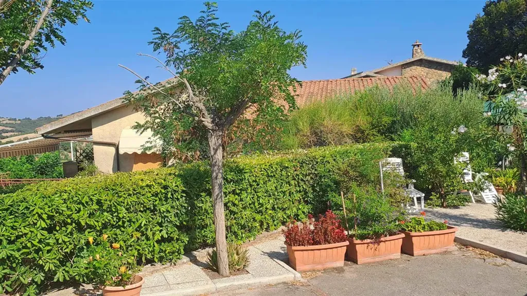 Jardin - Sea View Apartment with Terrace in Magliano in Toscana