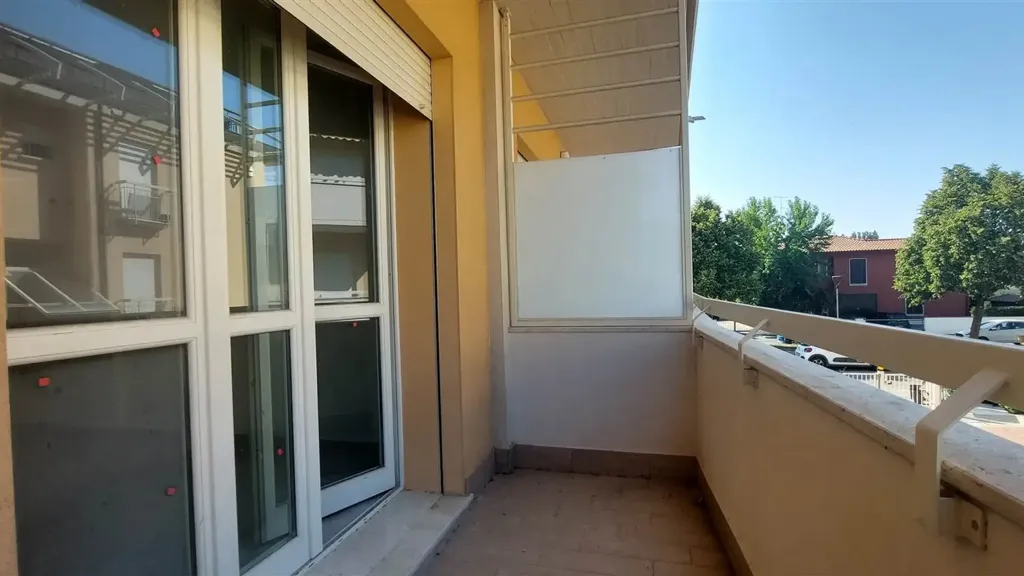 Balcony - Two-Level Apartment with Solar Features in Massa Lombarda