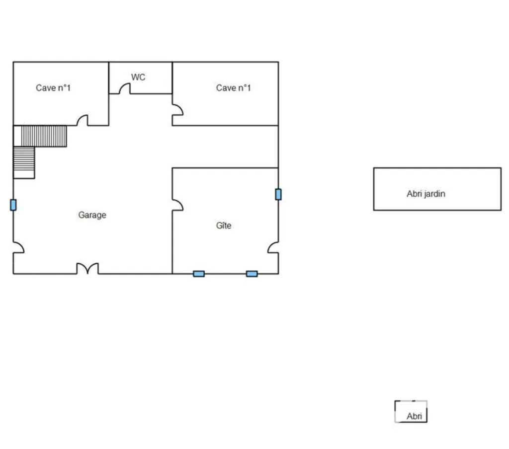 Plan - Maison avec Vue Dominante sur Largentière