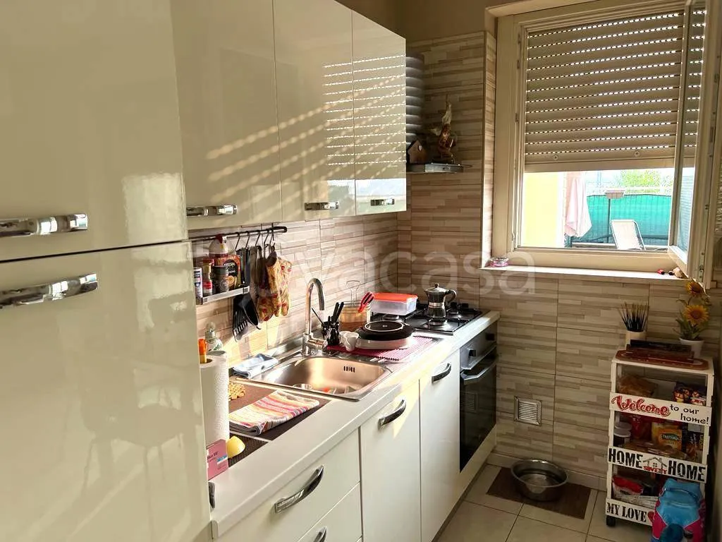 Köök - Apartment with Private Balcony in Moncalieri