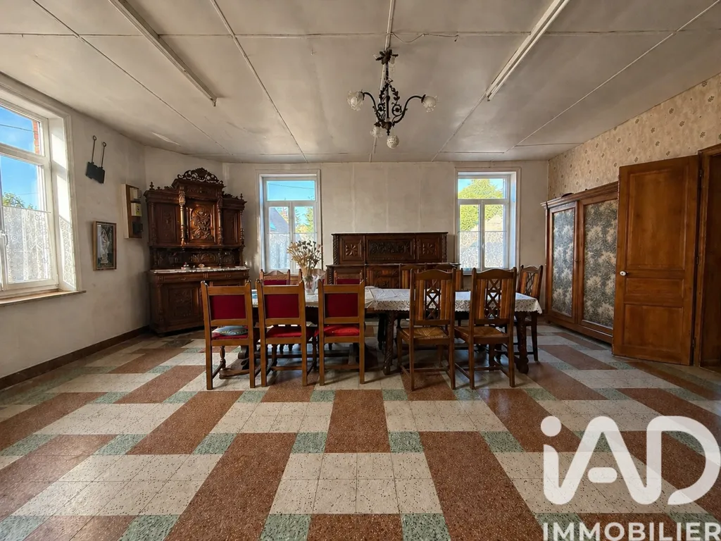Salle à manger - Maison Ancienne avec Jardin à Hames-Boucres