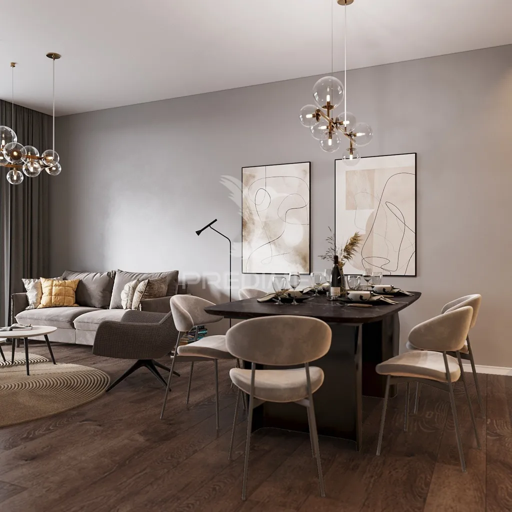 Salle à manger - T2 Apartment with Seafront Access in Portimão