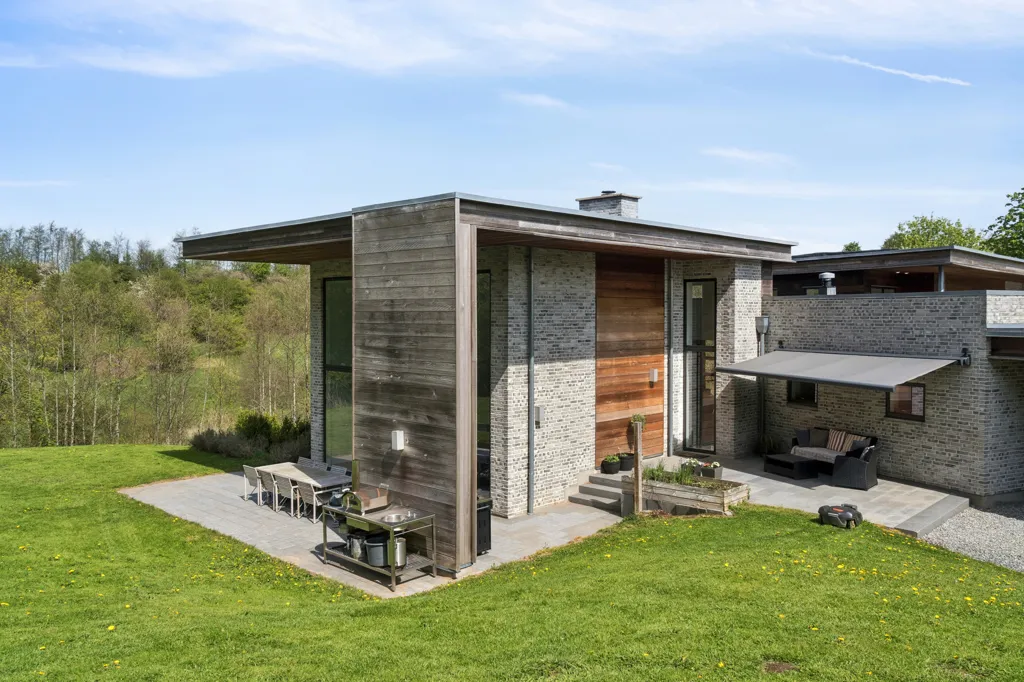 Extérieur - Modern House with Stringent Architecture in Stouby