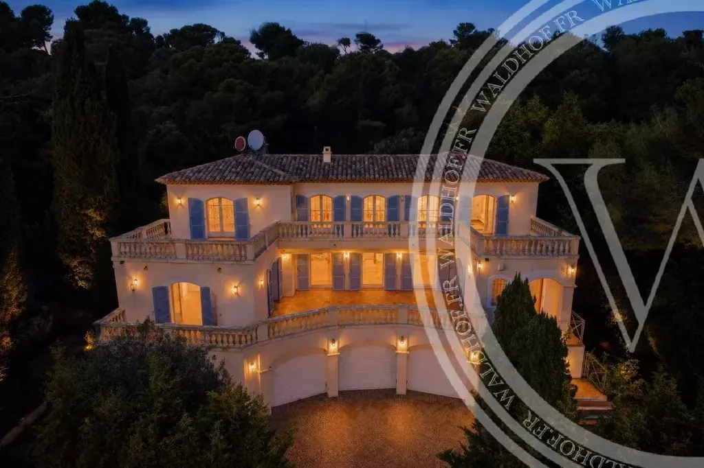 Vista aerea - Provençal Villa with Sea Views in Cap Ferrat