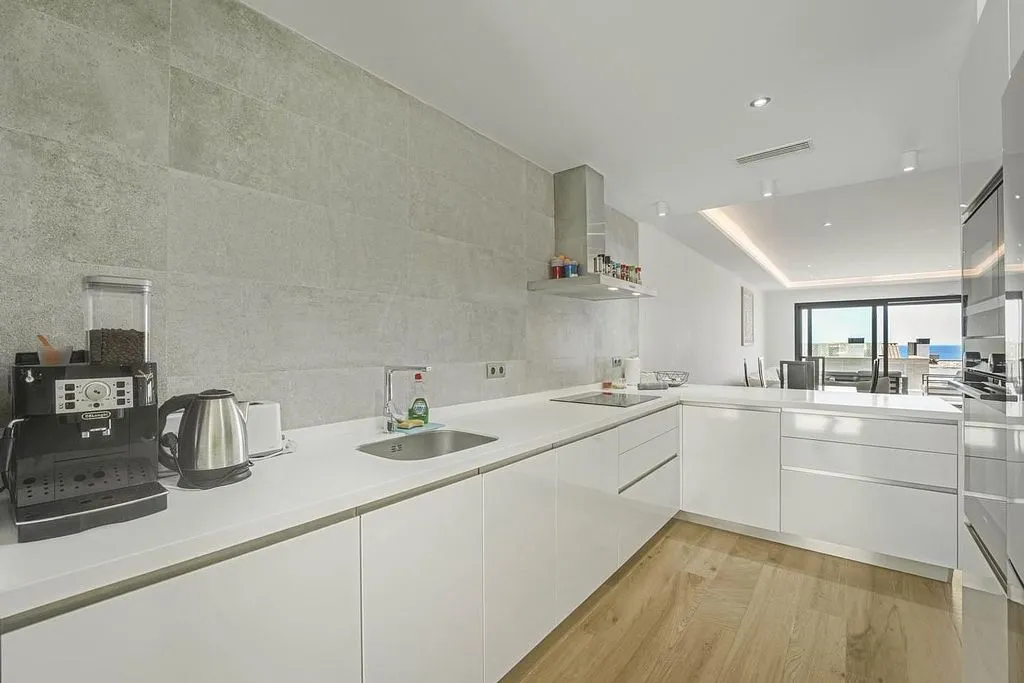 Cuisine - Duplex with Sea View and Pool in San Roque