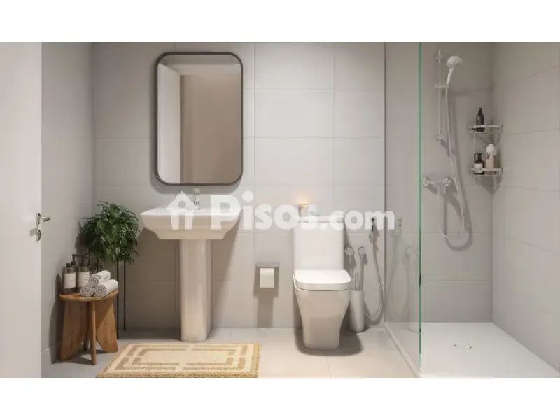 Salles de bain - New Flat with Terrace in Alovera