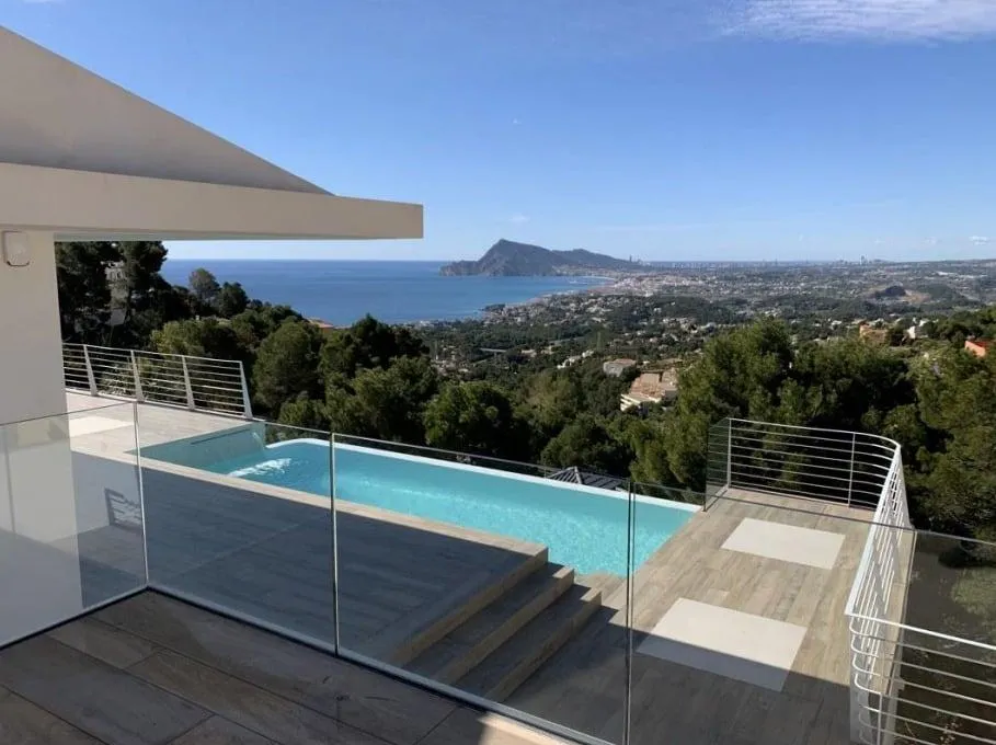 Piscine - Sea-View Villa with Pool in Altea, Alicante
