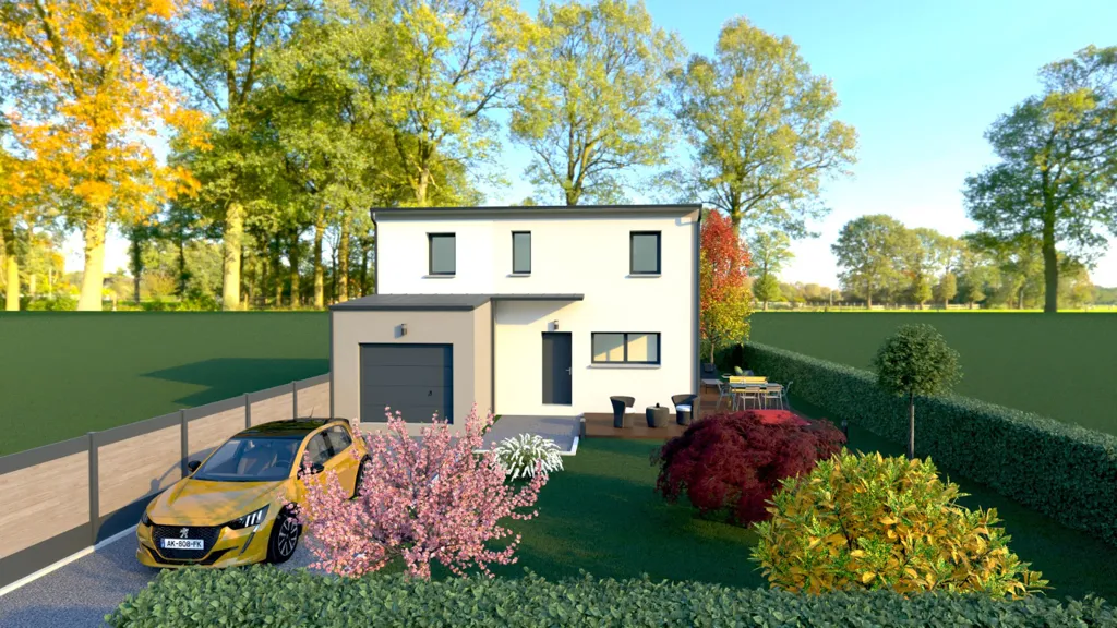 Terrain Constructible au Calme dans le Centre de Pont-Péan