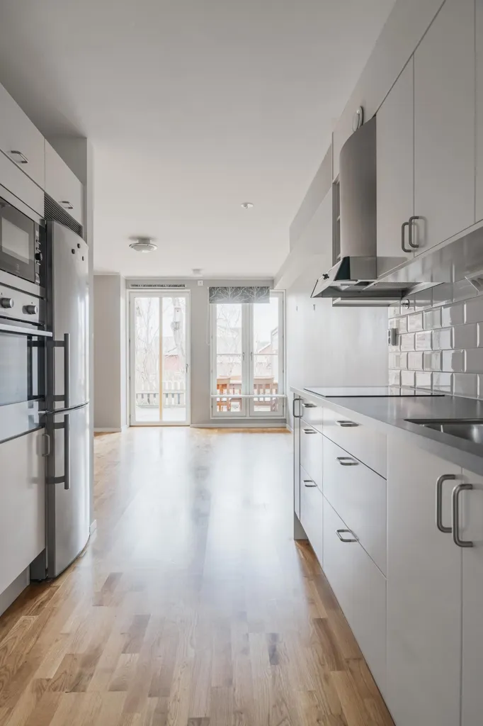 Kitchen - Modern Apartment with Terrace in Central Location