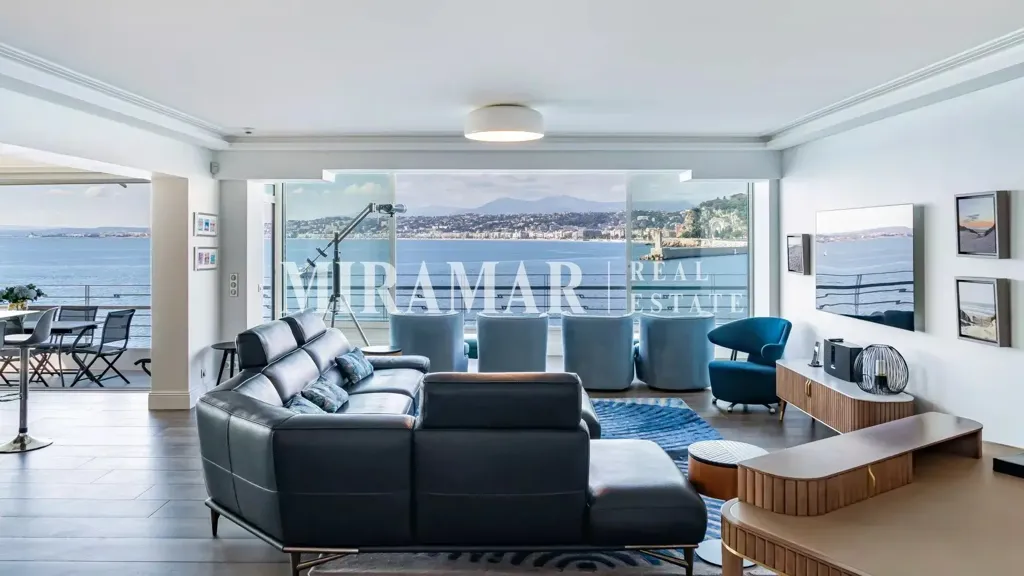 Soggiorno - Penthouse with Sea Access in Nice