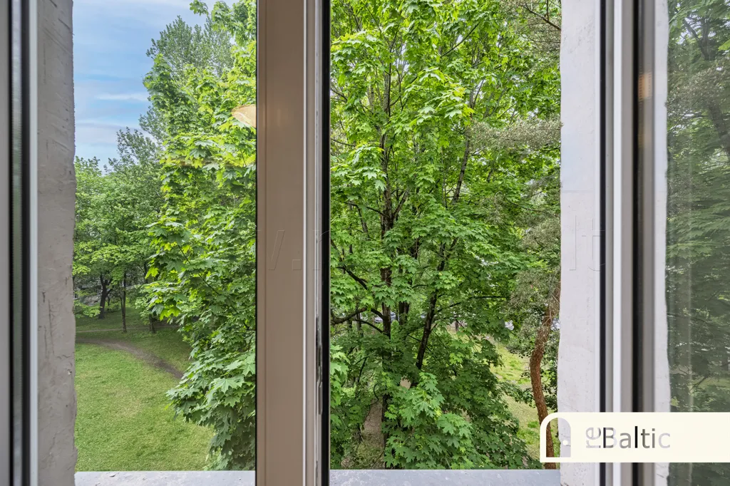 Balcon - Renovated Apartment with Garden in Šnipiškės