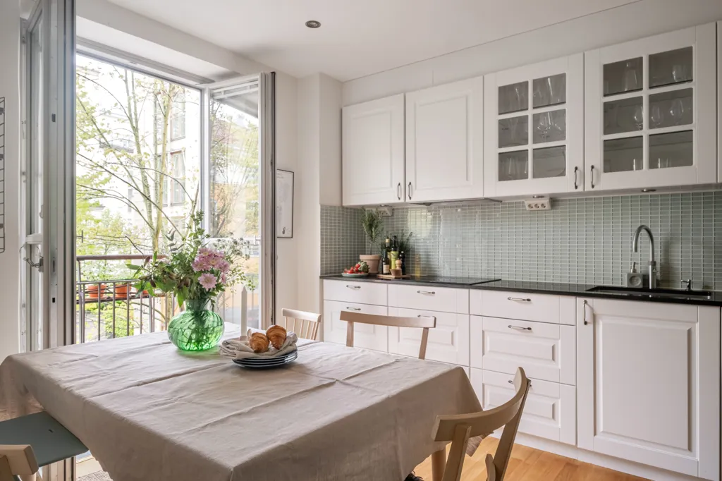 Cuisine - Apartment with Balcony in Kungsholmen