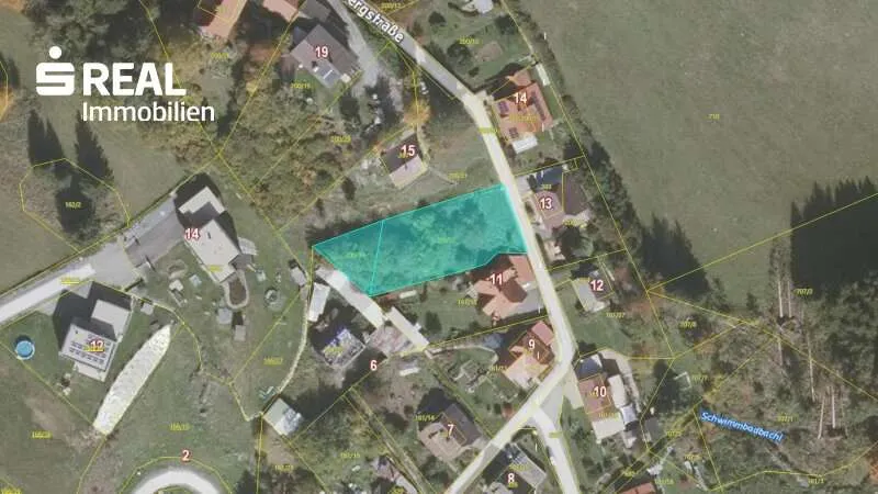 Vue aérienne - Sunny Plot with View in Neumarkt