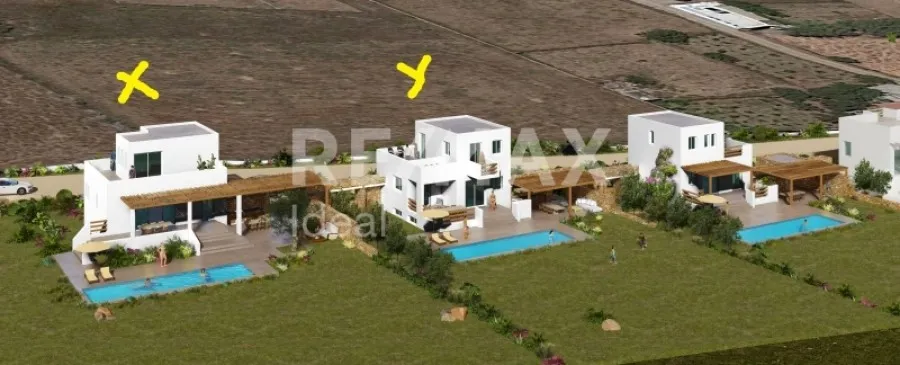 Villas with Private Pool in Castri, Naxos