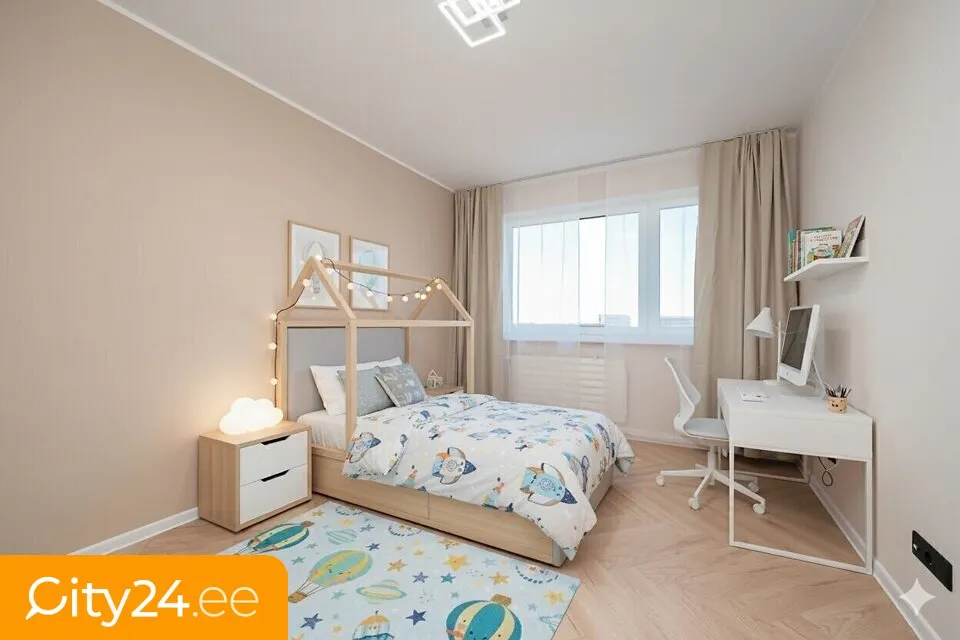 Chambres - Renovated Five-Room Flat in Lasnamäe