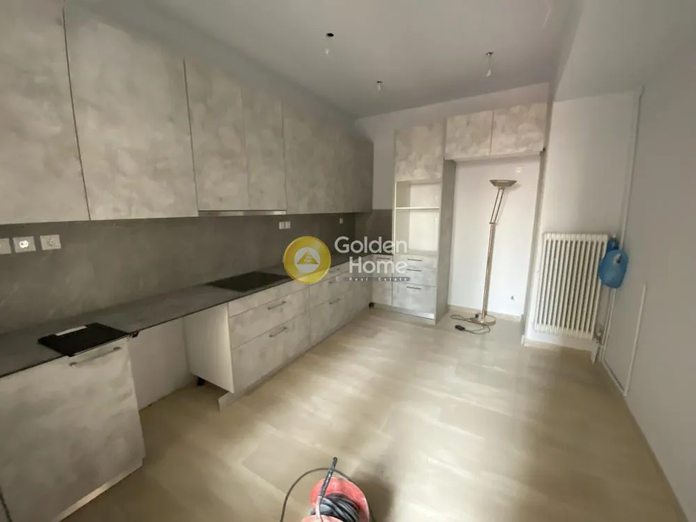 Cuisine - Renovated Apartment with Balcony in Kallithea