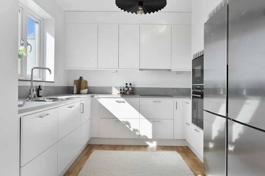 Köök - Apartment with Balcony in Solna